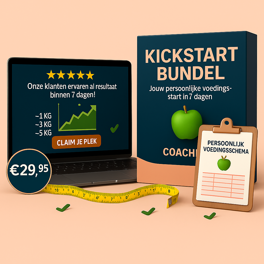 Persoonlijk voedingsschema + 7 dagen coaching!