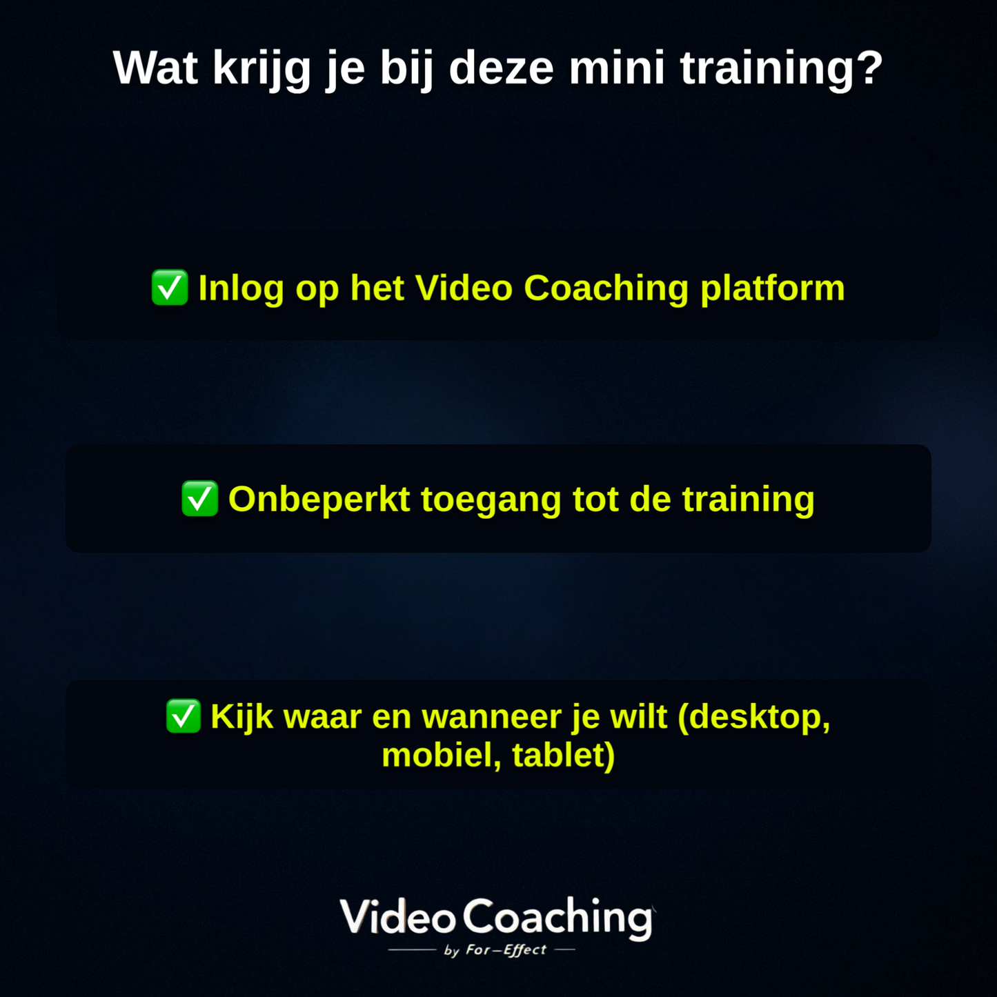 Slimmer en sneller vet verliezen | Video coaching