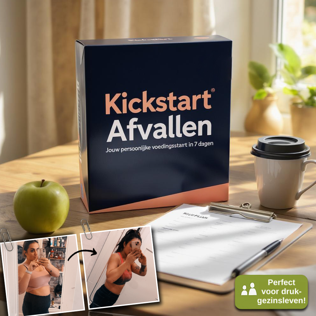 Kickstart afvallen: Persoonlijk voedingsschema + coaching