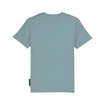 Embroidered Misty Blue