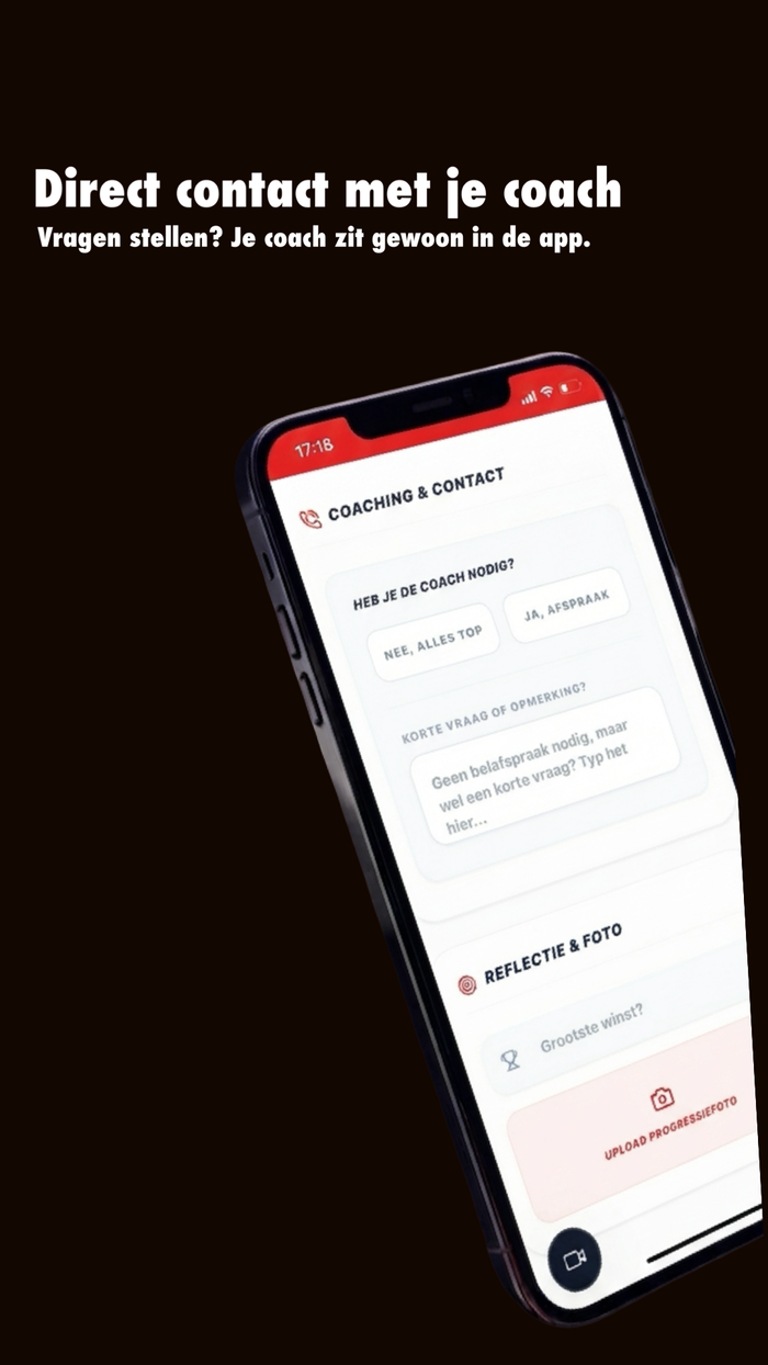 Scherm uit de For-Effect app