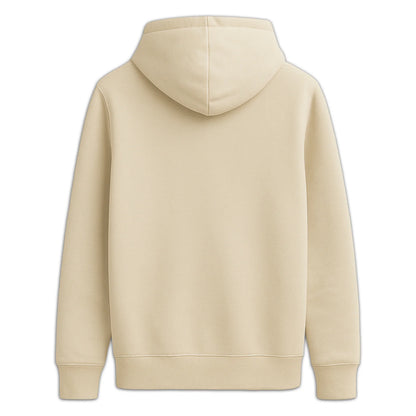 Embroidered Hoodie Sand