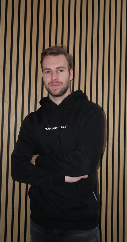 Powerful Galaxy Hoodie Black Blue